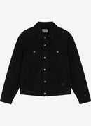 Sélection PAP Luxe - Maison Kitsune - Cafe Trucker Jacket - Negro - Hombre