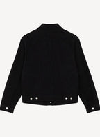 Maison Kitsune - Cafe Trucker Jacket - Black - Homme