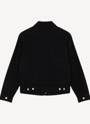 Sélection PAP Luxe - Maison Kitsune - Cafe Trucker Jacket - Negro - Hombre