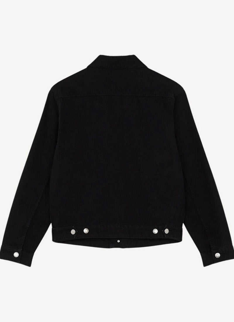 Sélection PAP Luxe - Maison Kitsune - Cafe Trucker Jacket - Negro - Hombre