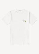 Maison Kitsune - Double Monochrome Fox Head Patch Classic Tee-Shirt - White - Unisex