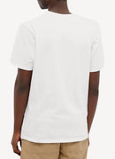 Maison Kitsune - Double Monochrome Fox Head Patch Classic Tee-Shirt - White - Unisex