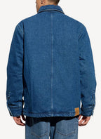Maison Kitsune - Technical Worker Jacket - Blue Denim - Homme