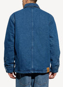 Maison Kitsune - Technical Worker Jacket - Blue Denim - Homme
