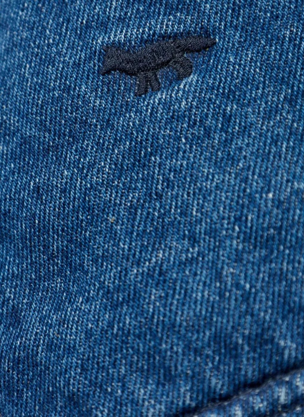 Maison Kitsune - Technical Worker Jacket - Blue Denim - Homme