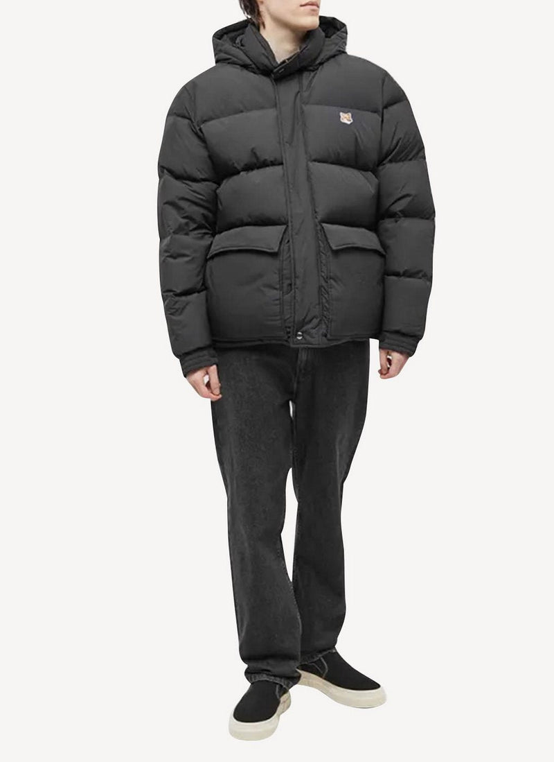 Maison Kitsune - Classic Puffer Jacket - Black - Homme
