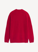Maison Kitsune - Tricolor Patch Classic Cardigan - Red - Mixte