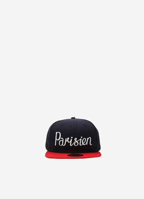 Maison Kitsune - Parisien 59Fifty Cap New Era - Navy/Red - Mixte