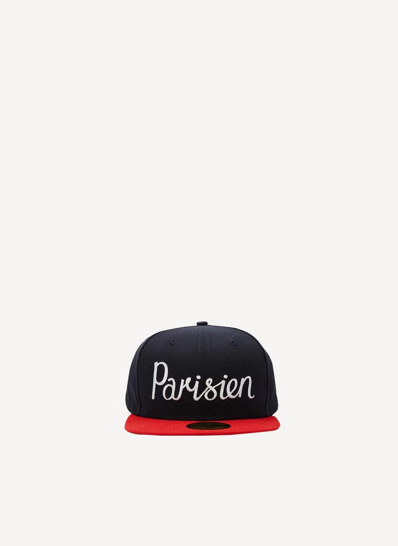 Maison Kitsune - Parisien 59Fifty Cap New Era - Navy/Red - Mixte