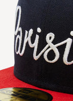 Maison Kitsune - Parisien 59Fifty Cap New Era - Navy/Red - Mixte