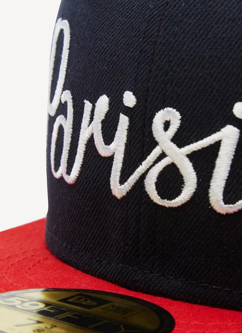 Maison Kitsune - Parisien 59Fifty Cap New Era - Navy/Red - Mixte