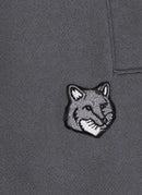 Maison Kitsune - Jog Short Pique Loop - Dark Grey Melange - Femme