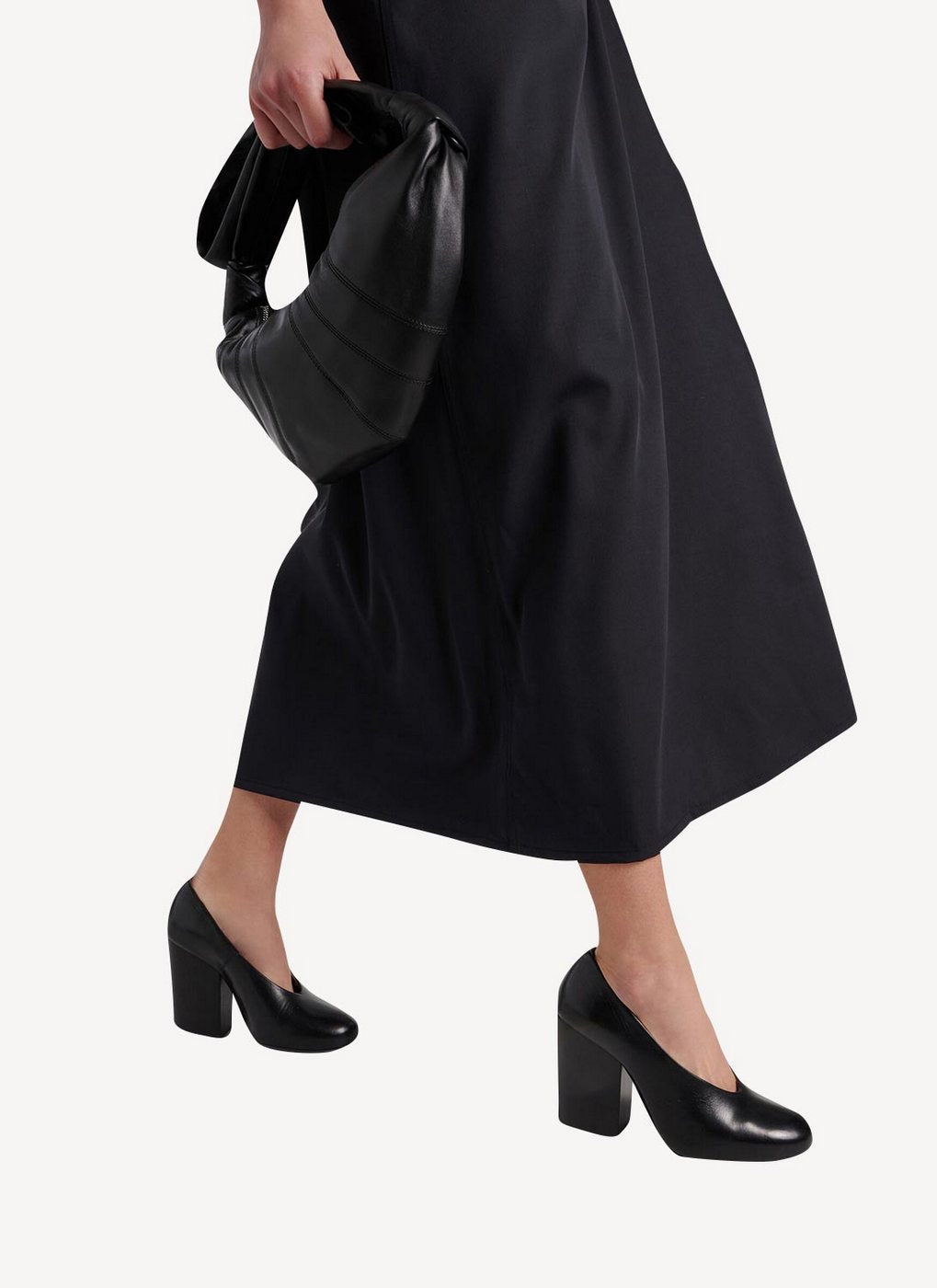 Maison Kitsune - Virgin Wool Willow Wrap Skirt - Anthracite - Femme