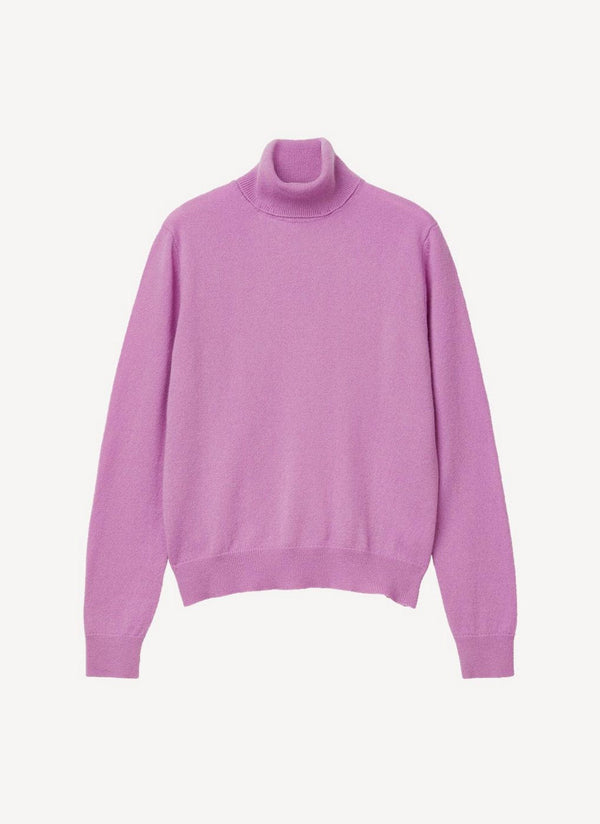Maison Kitsune - Turtleneck - Lilac - Femme