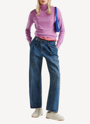 Maison Kitsune - Turtleneck - Lilac - Femme