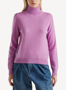 Maison Kitsune - Turtleneck - Lilac - Femme