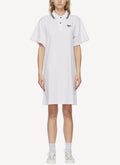Maison Kitsune - Pique Straight Polo Dress - White - Femme