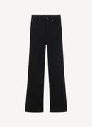 Maison Kitsune - Straight Fit Jeans - Stone Black - Femme