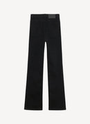 Maison Kitsune - Straight Fit Jeans - Stone Black - Femme