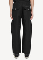 Maison Kitsune - Pantalón Elástico - Negro - Mujer