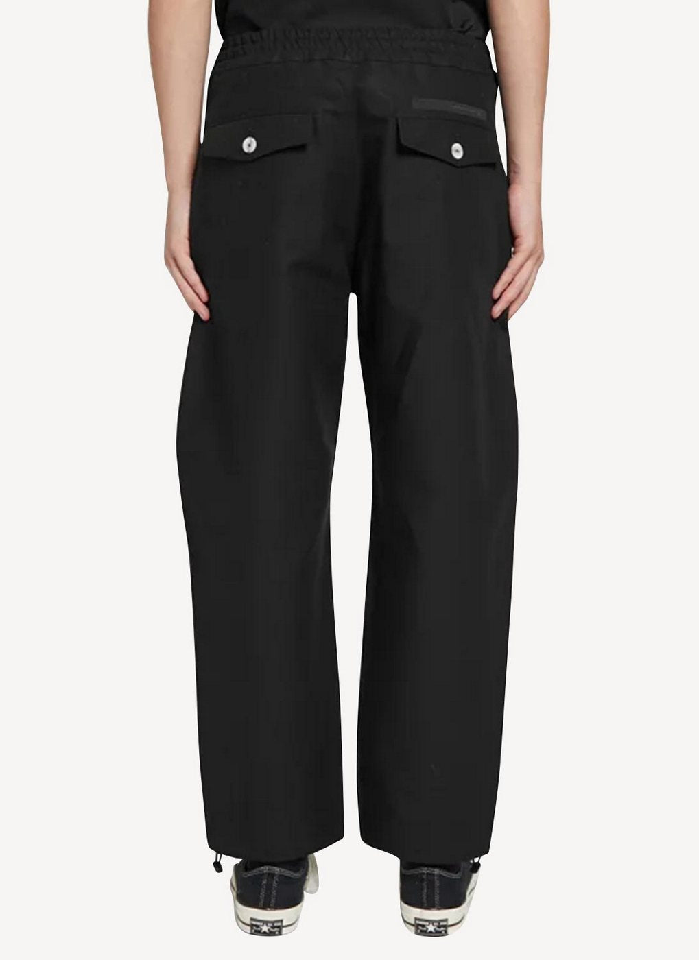 Maison Kitsune - Pantalón Elástico - Negro - Mujer