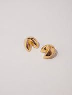 Nbofortunecookie Earrings - Gold