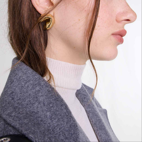 Boucles D'Oreilles Nbofortunecookie - Or
