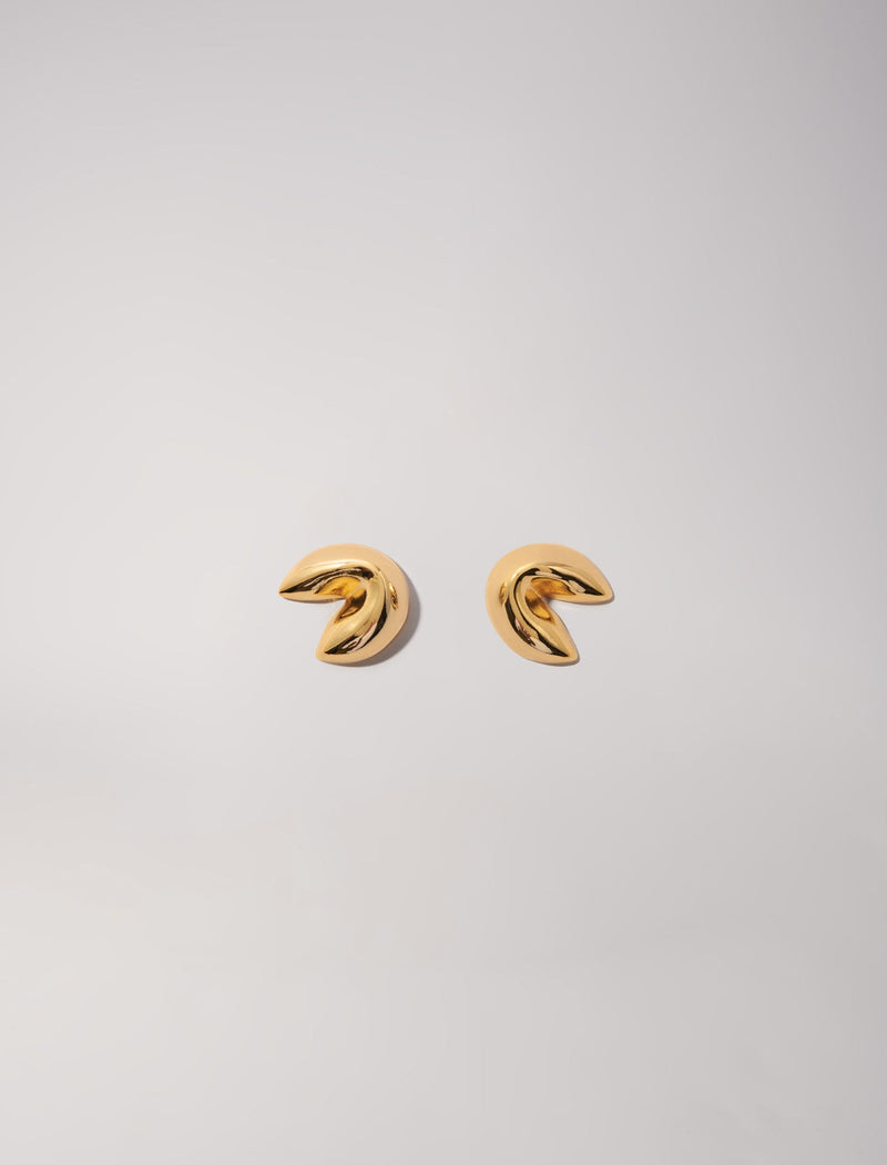 Boucles D'Oreilles Nbofortunecookie - Or
