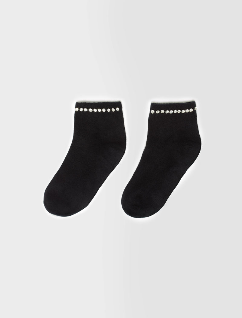 Maje - Strass Socks - Black