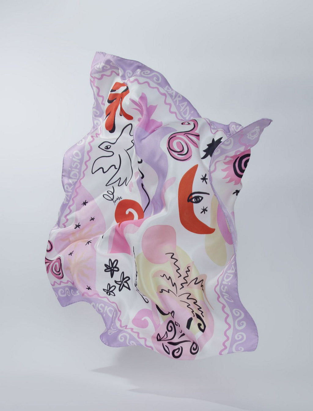 Foulard Ecarreparadisio - Imprime Paradisio