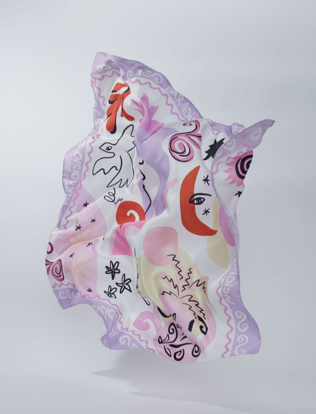 Foulard Ecarreparadisio - Imprime Paradisio