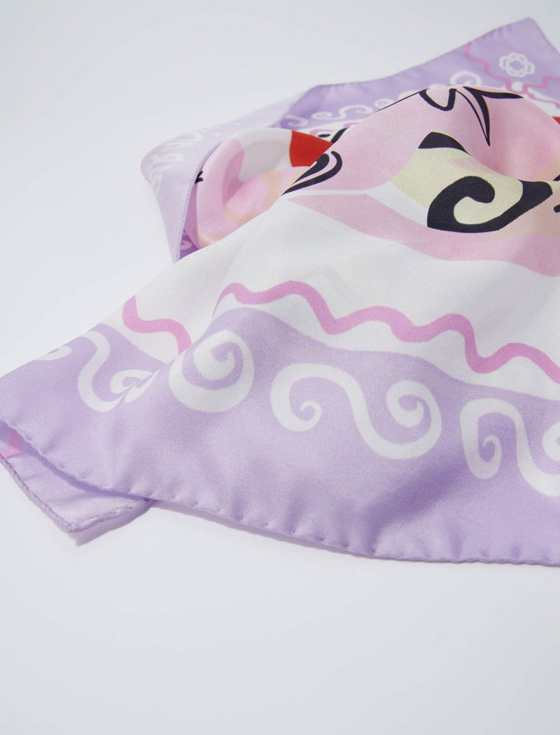 Foulard Ecarreparadisio - Imprime Paradisio