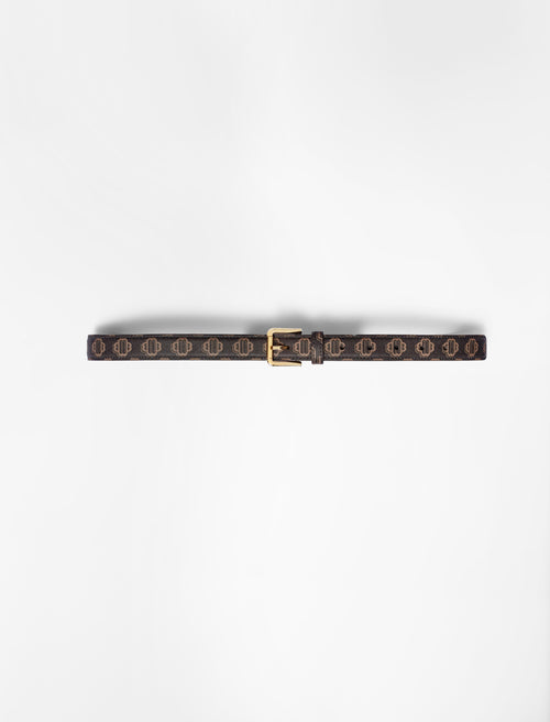 Maje - Clover Belt - Brown