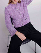 Cárdigan Mypurple - Rosa Fucsia