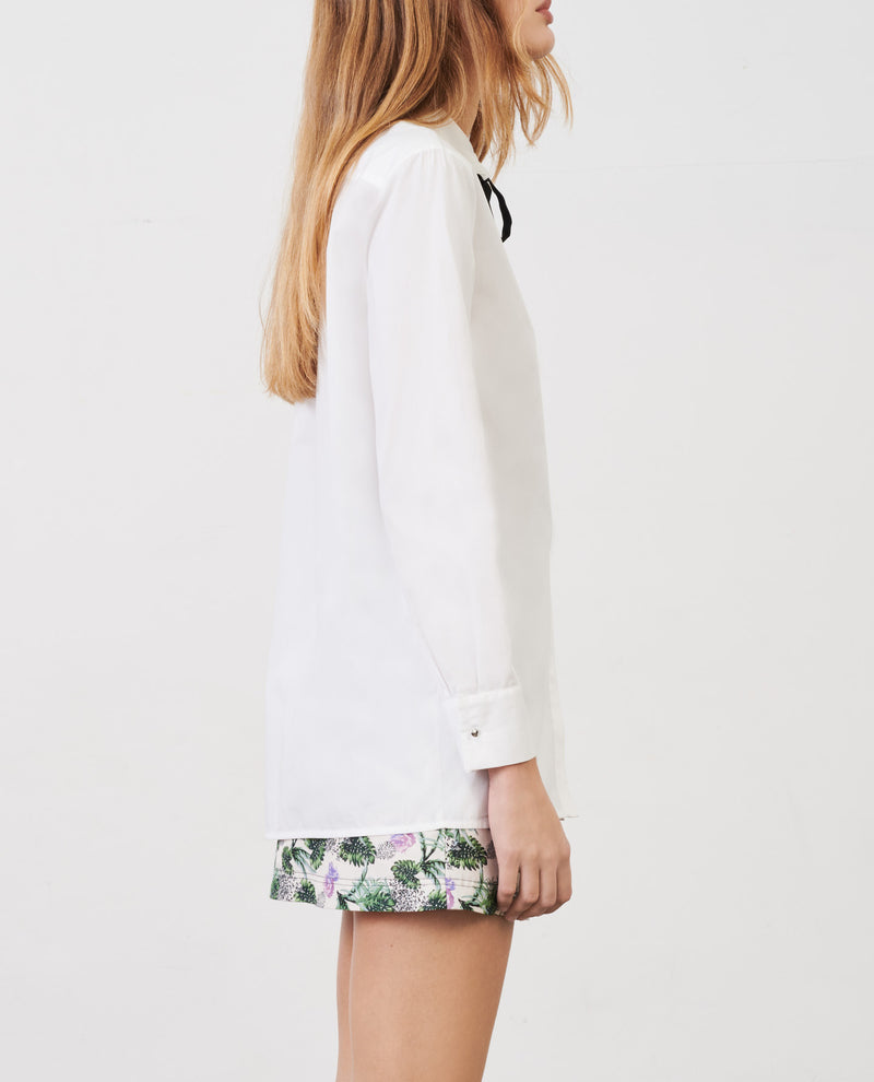 Maje - Carlie shirt - Blanc