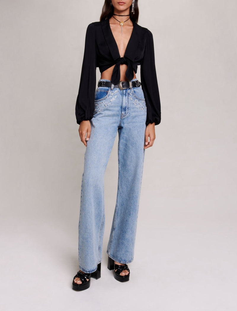 Maje - Chemise - Noir