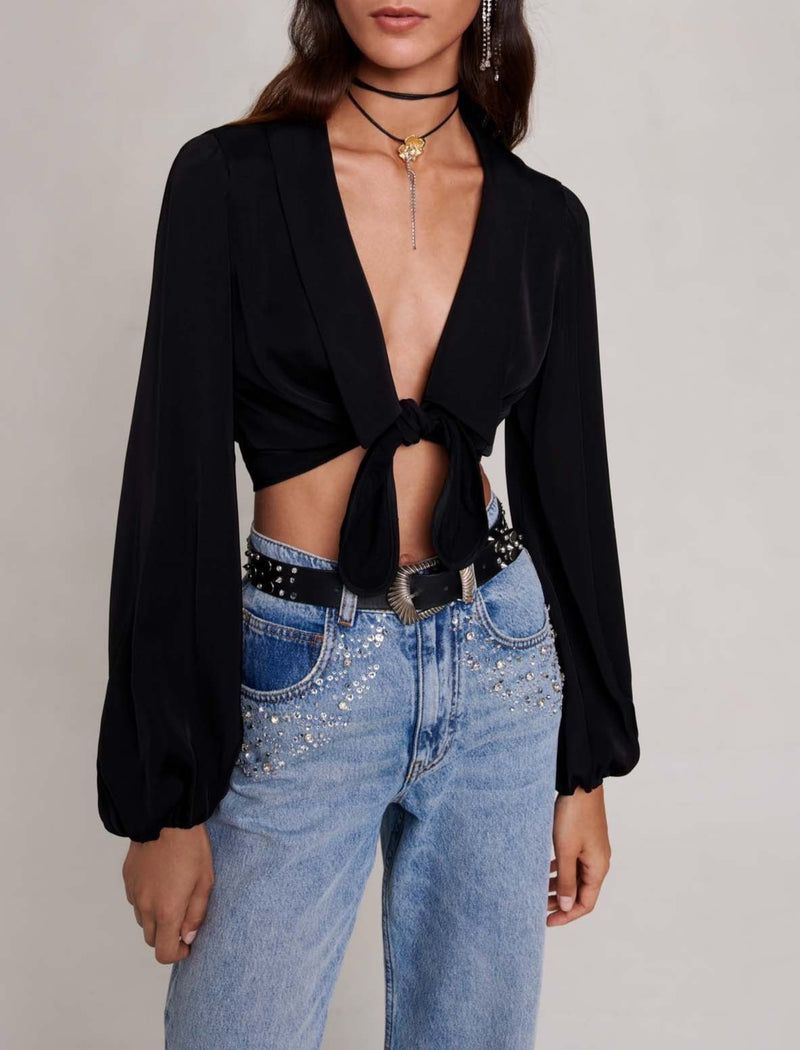 Maje - Chemise - Noir