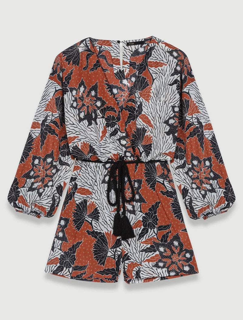 Maje - Combinaison Irodi - Ethnique Terracotta