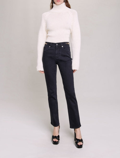 Maje - Jeans - Black