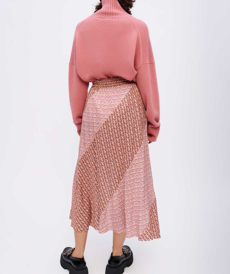 Maje - Jupe Jivio - Patch Fleur