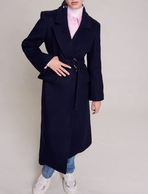 Maje - Coat - Navy
