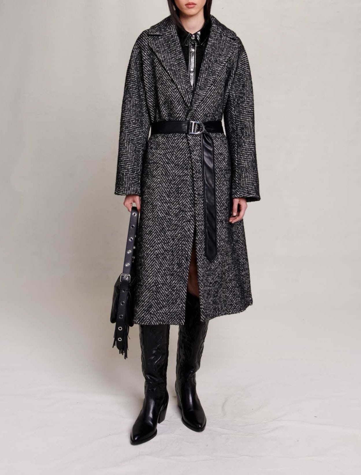 Manteau - Noir Et Blanc