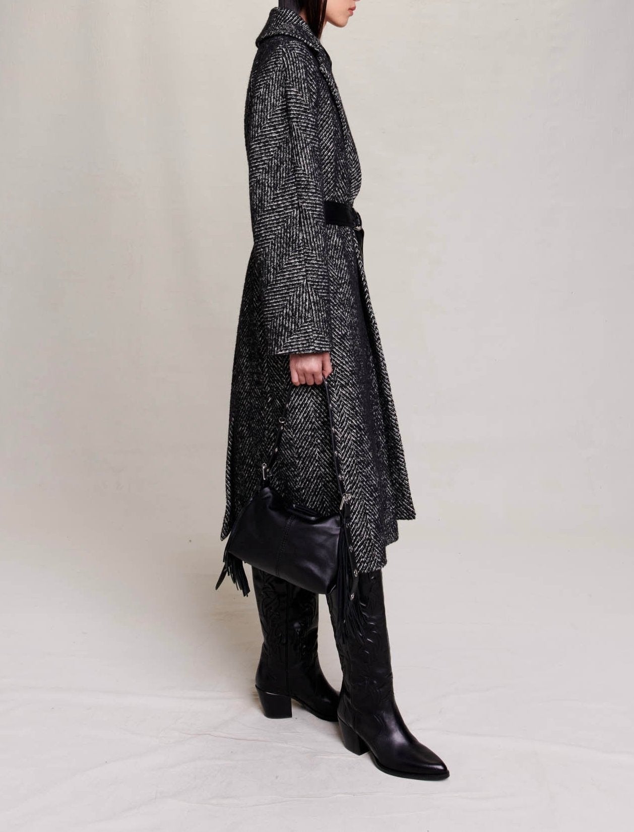 Manteau - Noir Et Blanc