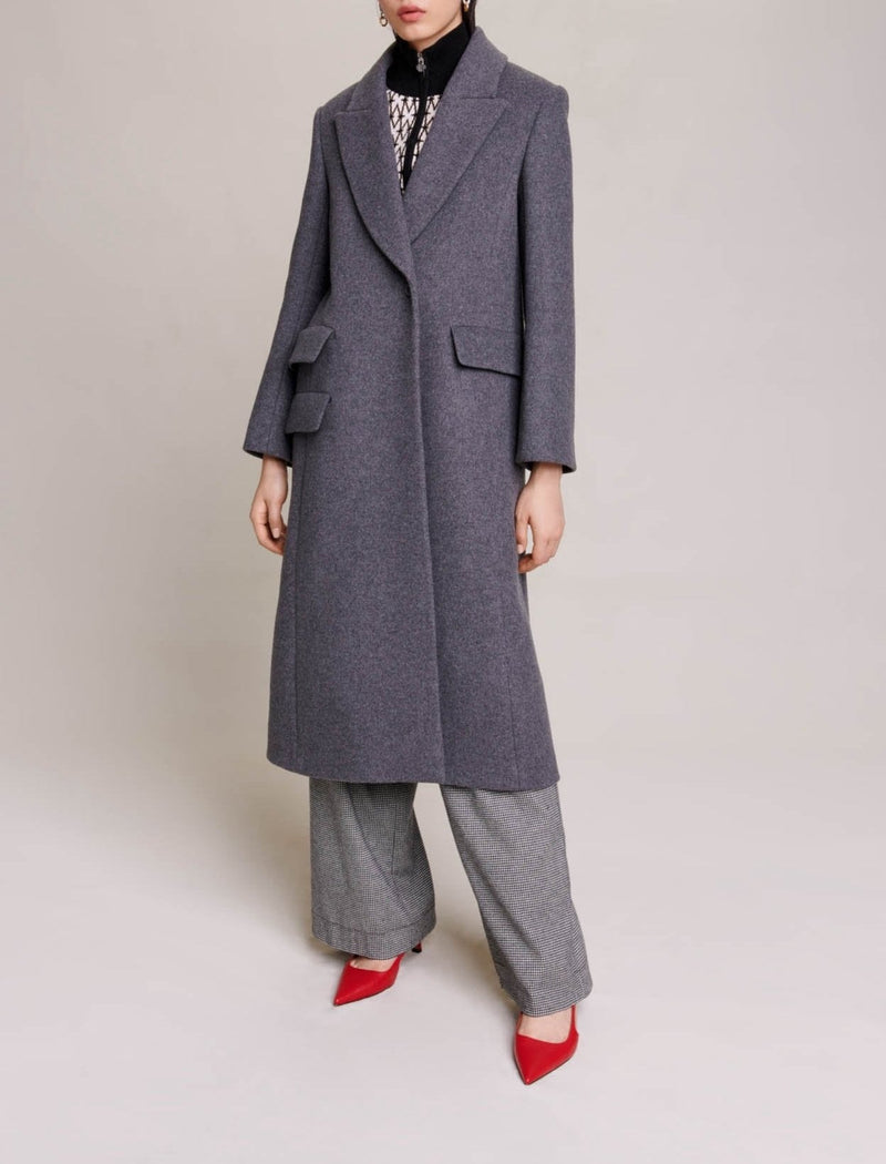 Maje - Coat - Gray