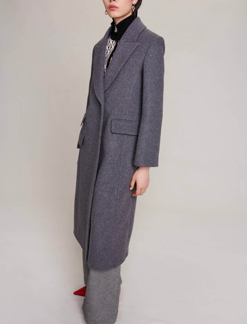 Maje - Coat - Gray