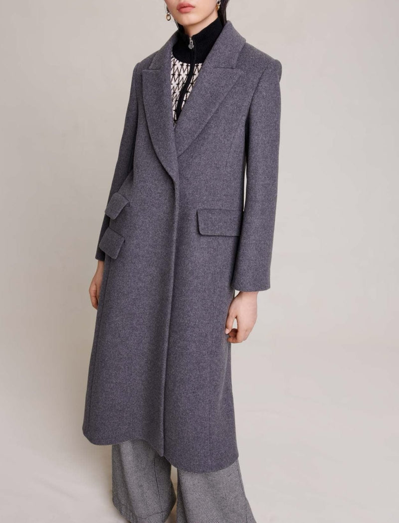 Maje - Coat - Gray