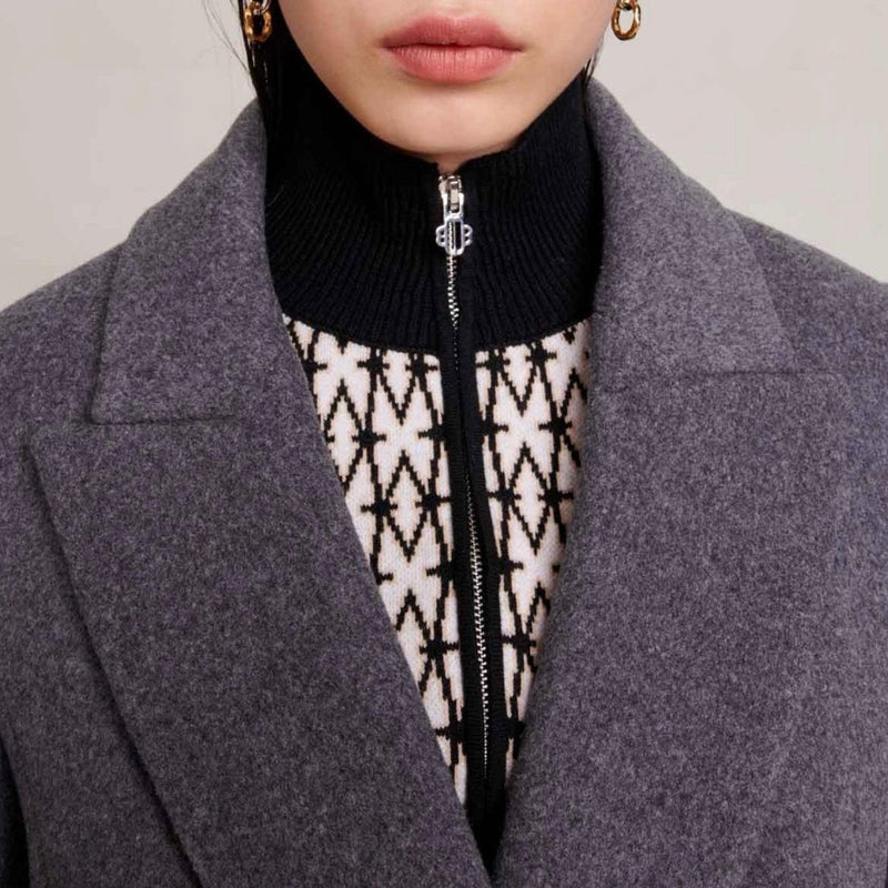 Maje - Coat - Gray