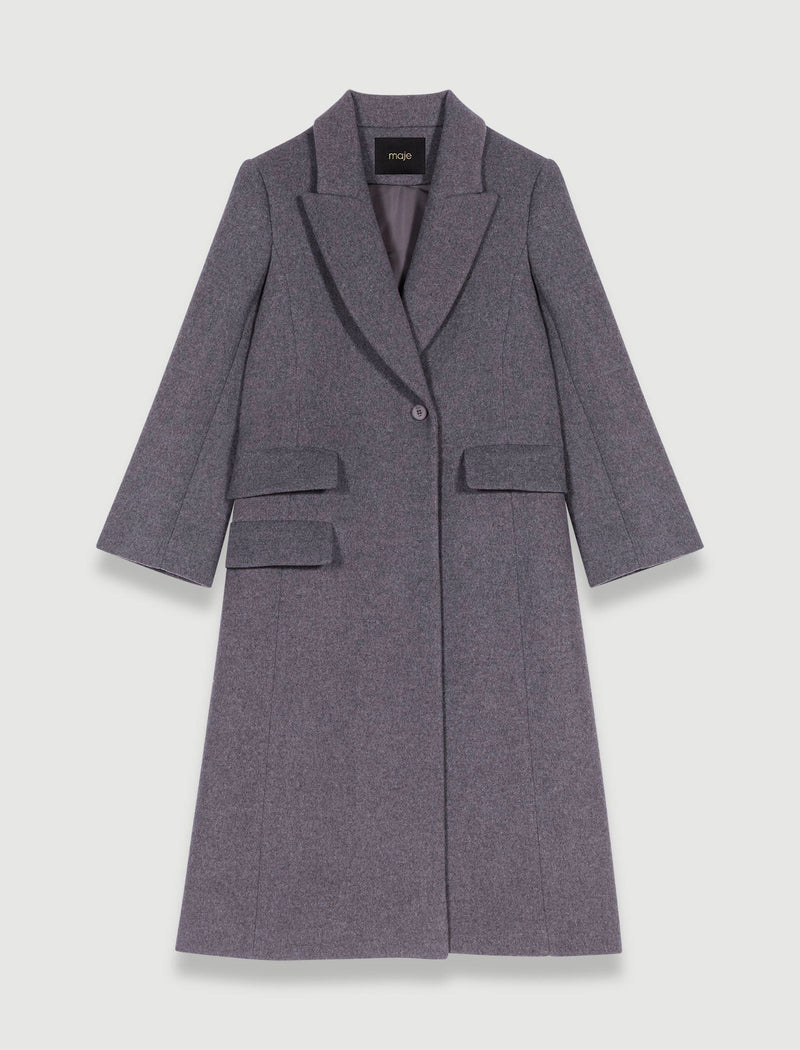 Maje - Coat - Gray