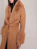 Maje - Manteau - Camel