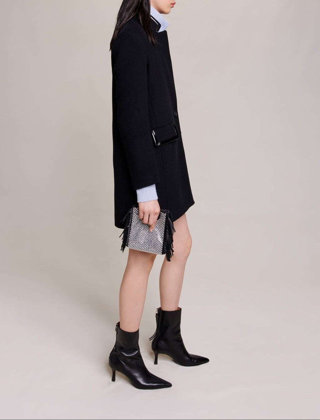 Manteau Galionile - Noir